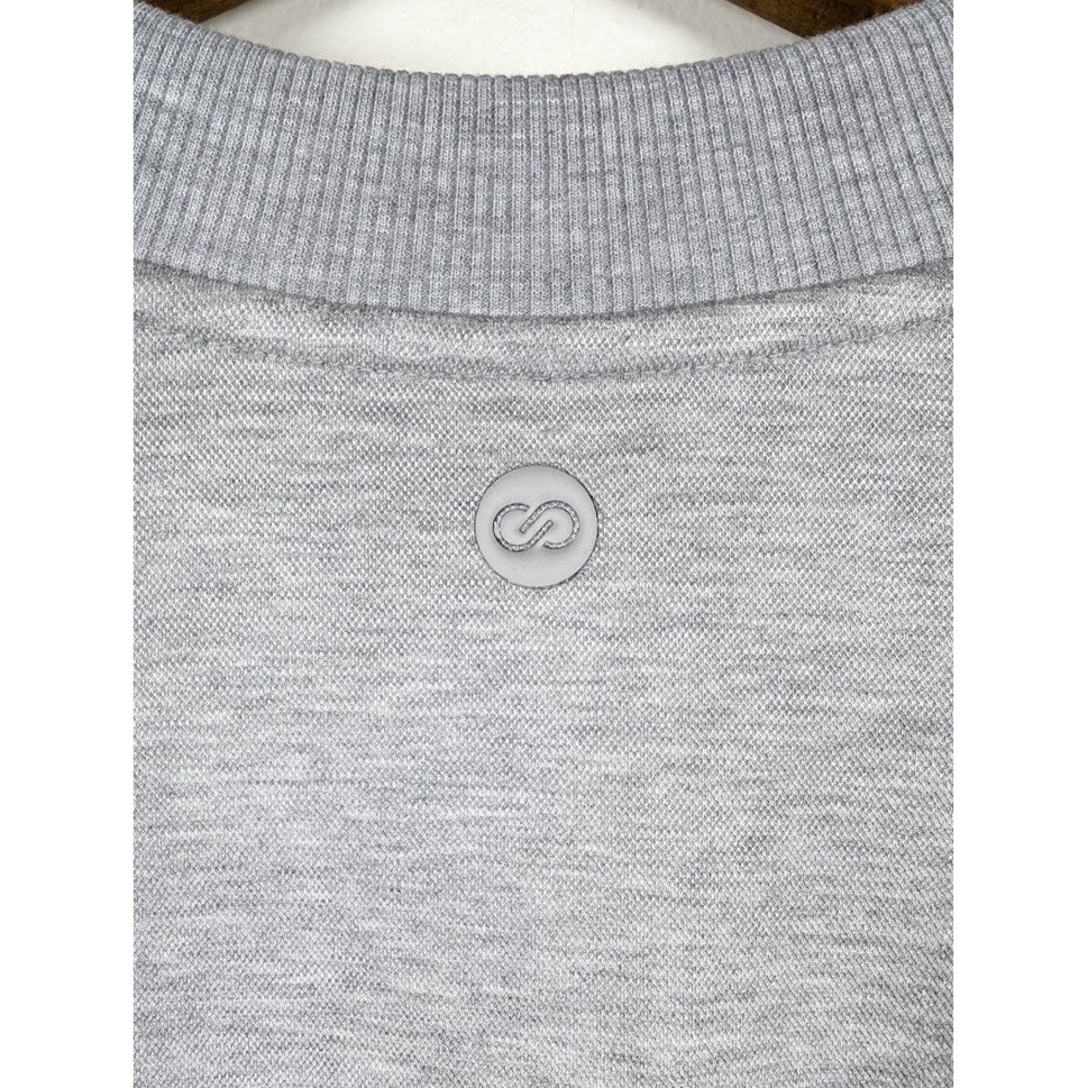 Calia Women's Pique Scuba Crew Sweatshirt Women's Large Tennis Pickleball NEW - Picture 6 of 7